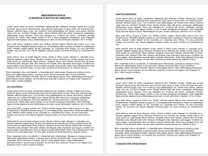 Documento sem Legal Design